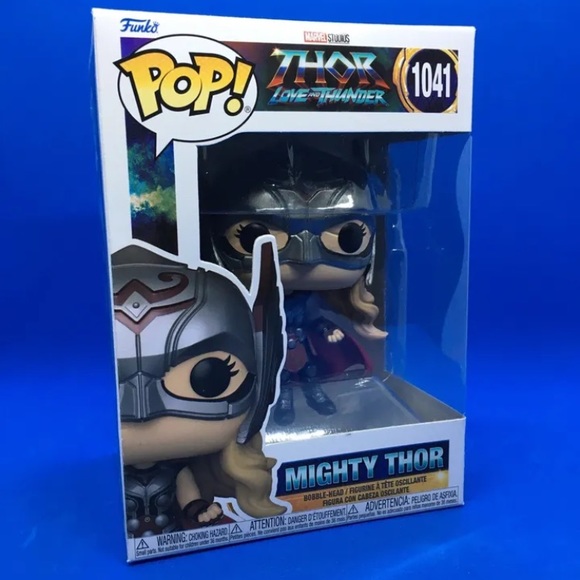 Funko Pop! Thor: Love and Thunder #1041 Mighty Thor - Picture 1 of 6